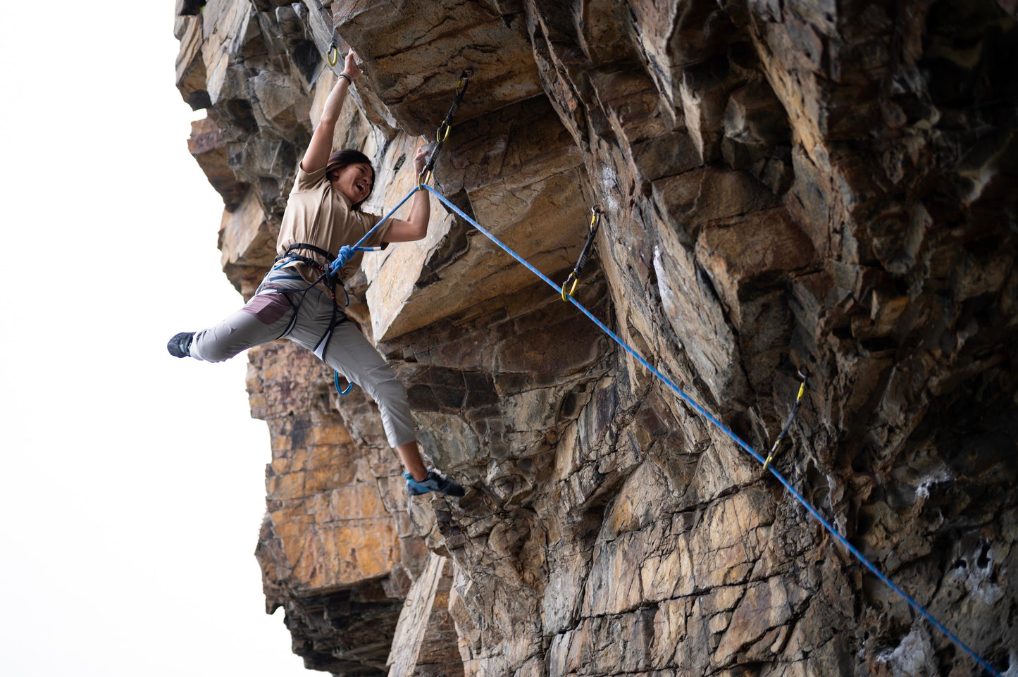 Climbing gear tee