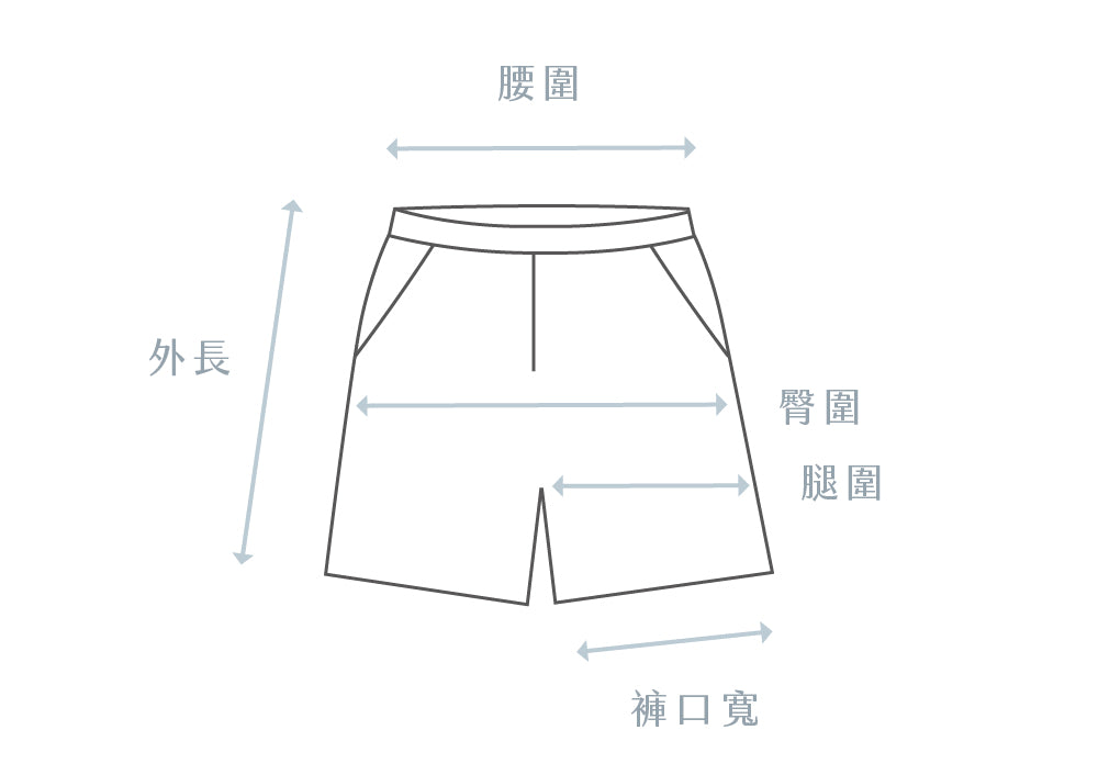 Papao 吸濕排汗耐磨緊身短褲