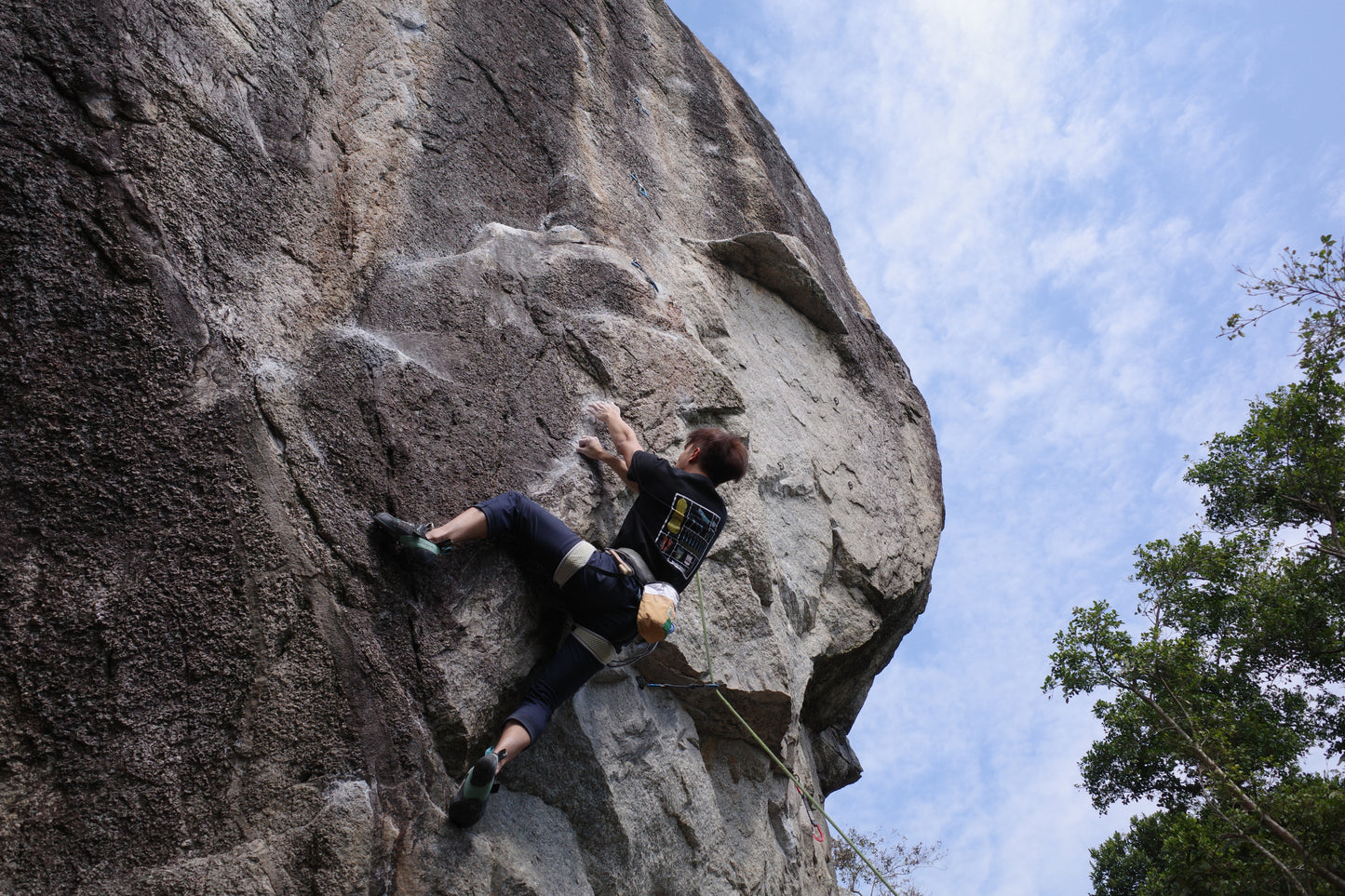 Climbing gear tee