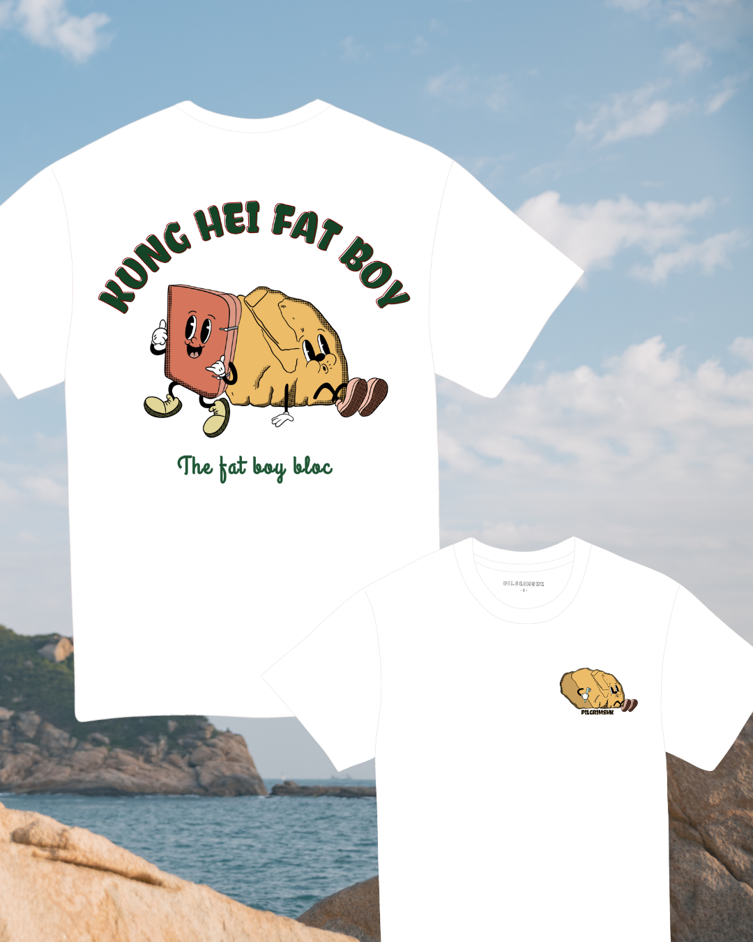 Kung hei fat boy tee