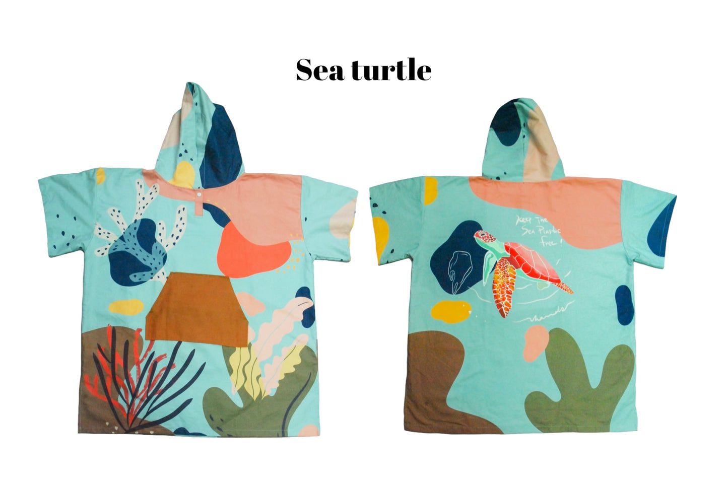 Sea turtle毛巾衣