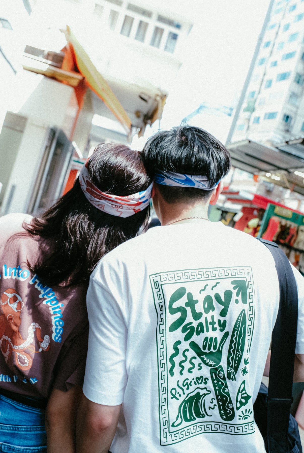 森林流域/海蛞蝓微光 多功能頭巾
