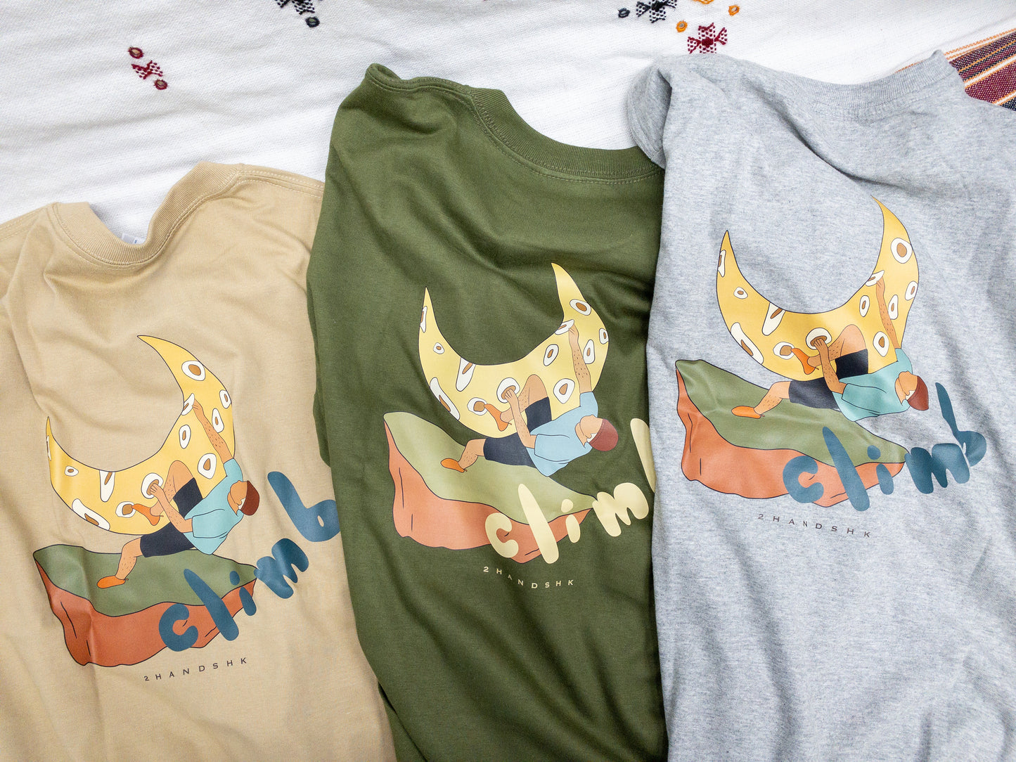 攀岩男孩 Tee