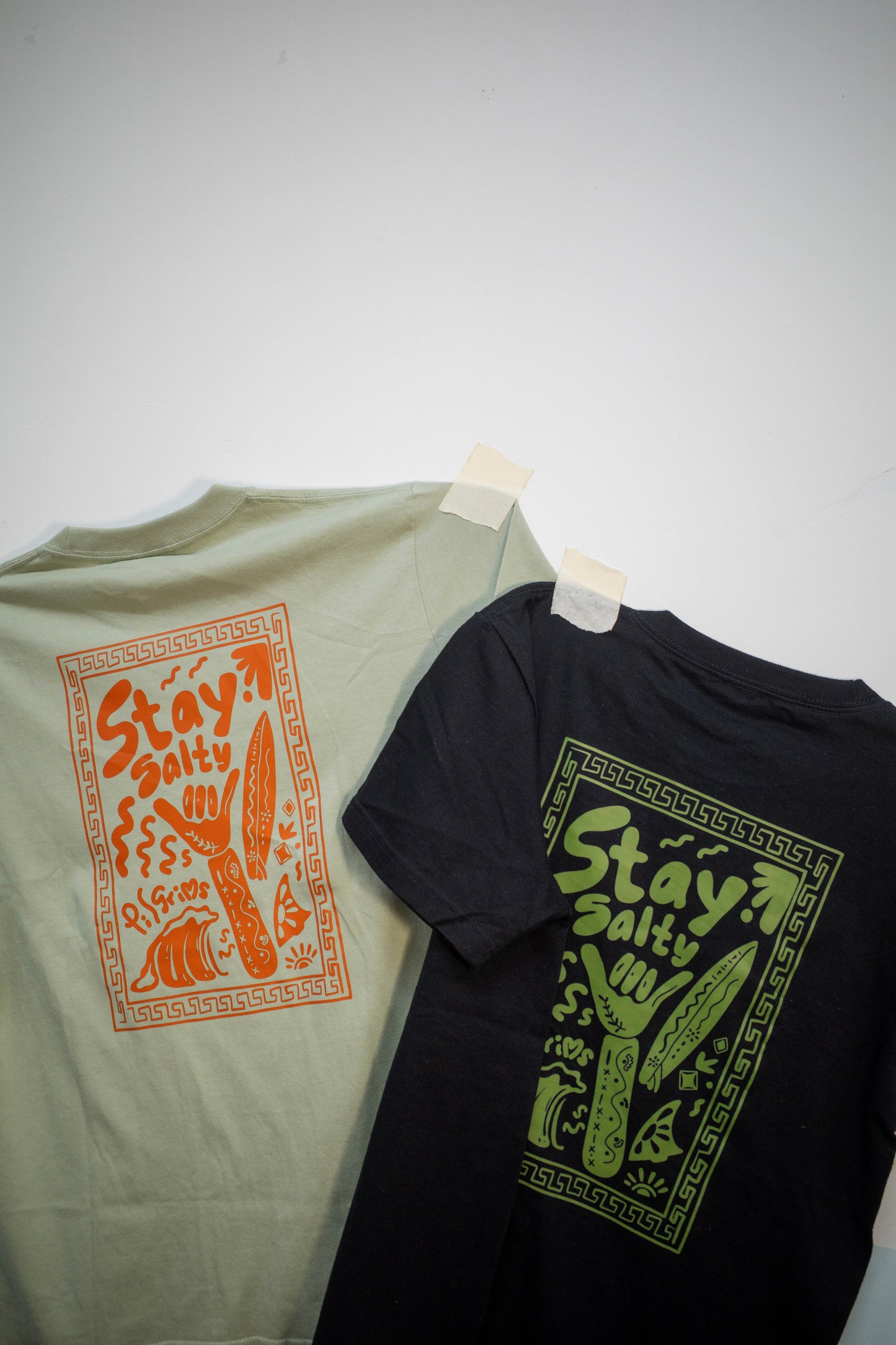Stay salty tee (短袖/長袖）