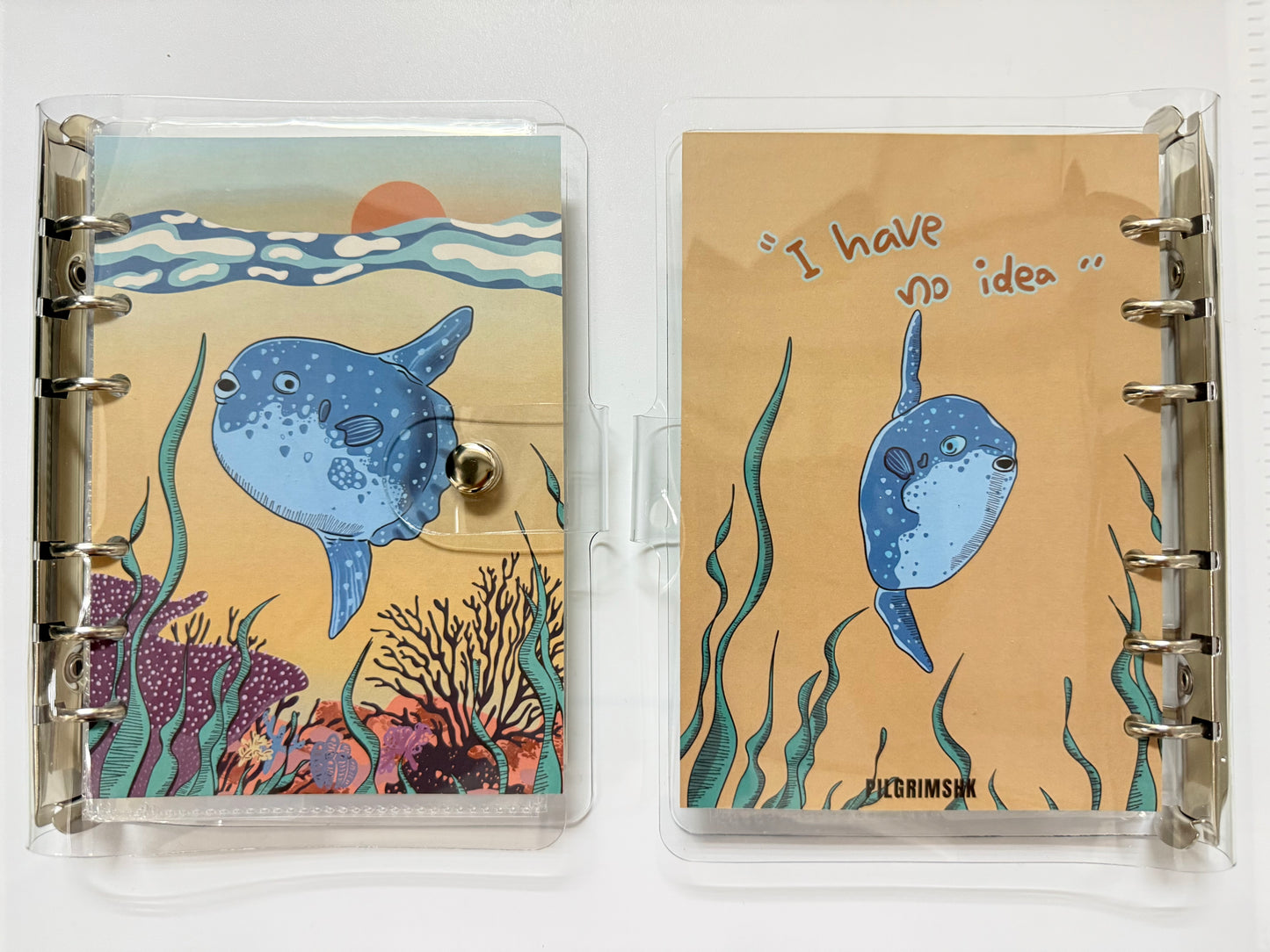 海洋元素 note book / dive logbook