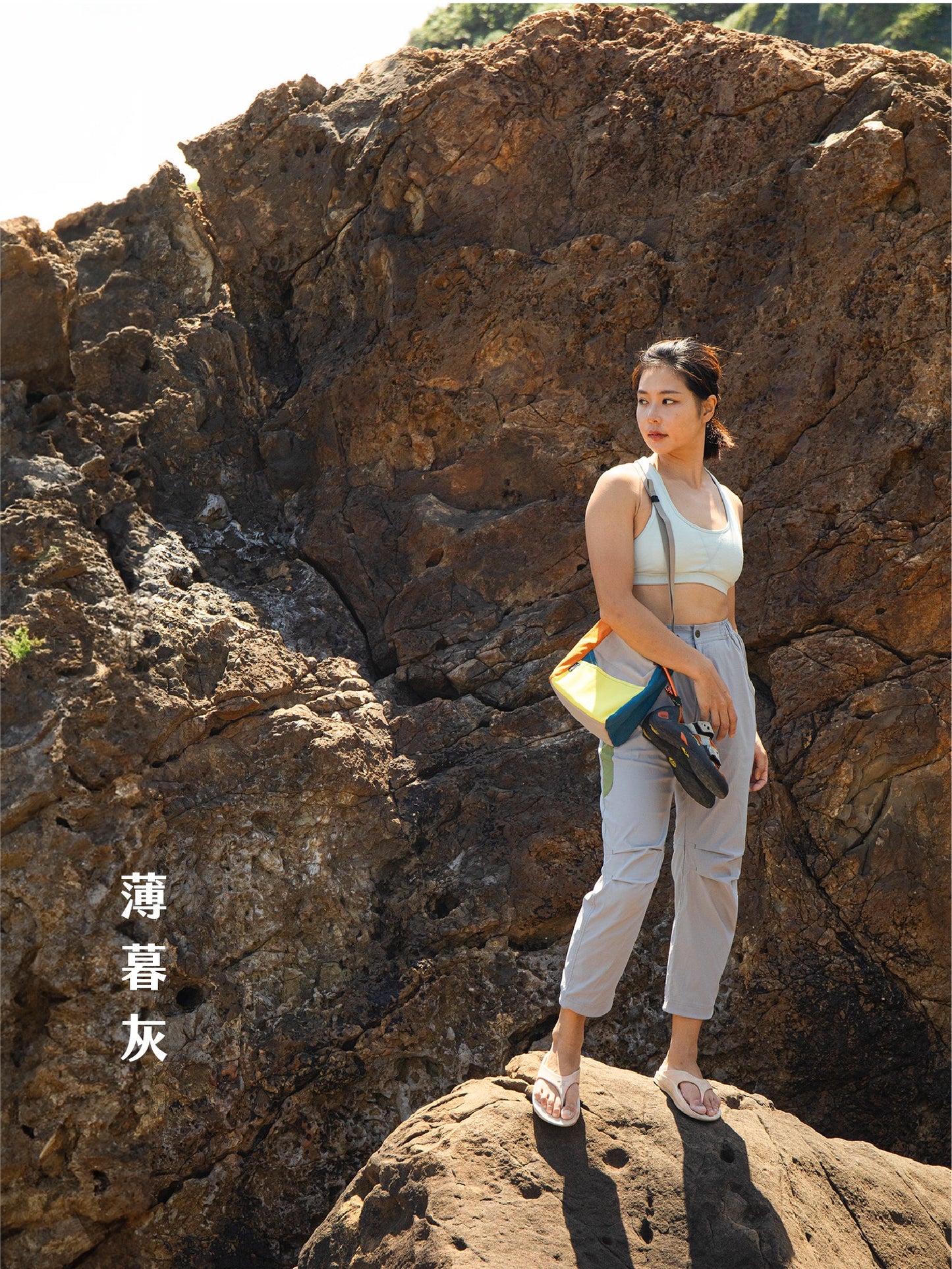 Tiway 耐磨寬鬆攀岩九分褲 女款(新款)