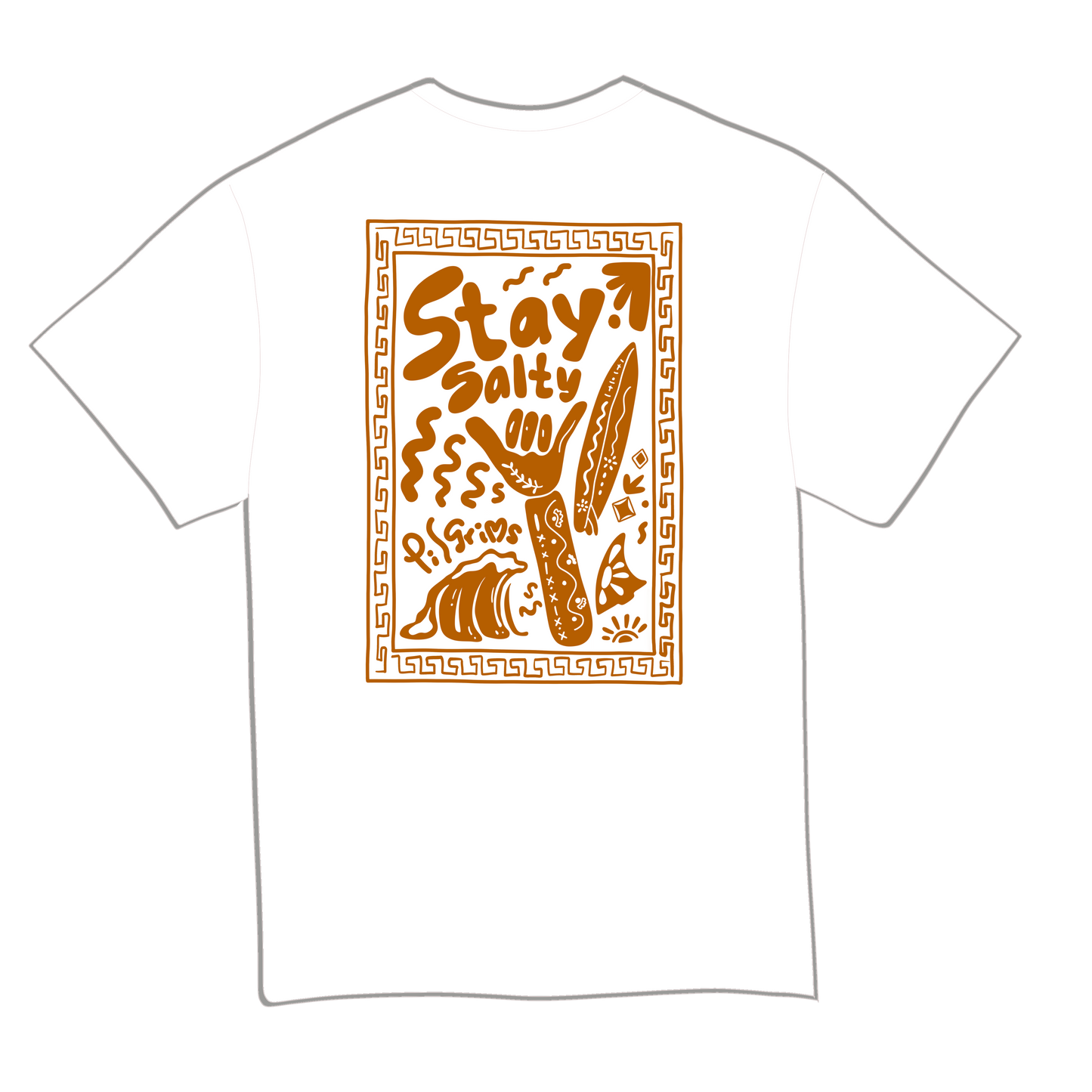 Stay salty tee (短袖/長袖）