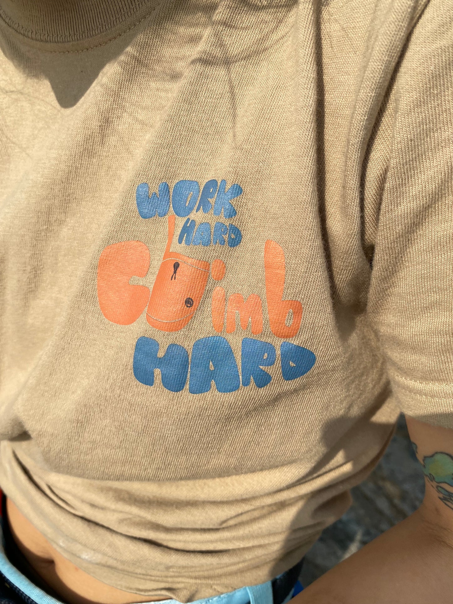攀岩男孩 Tee