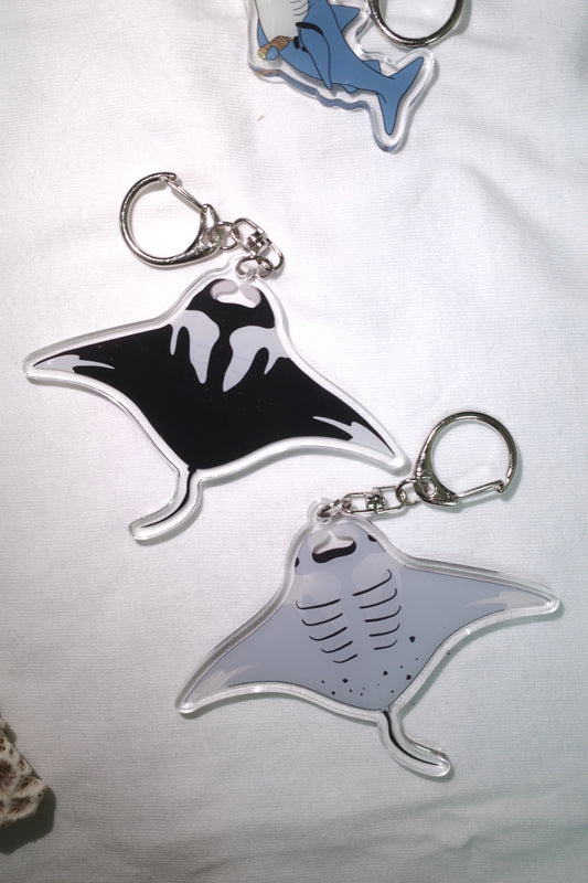 Manta ray鎖匙扣